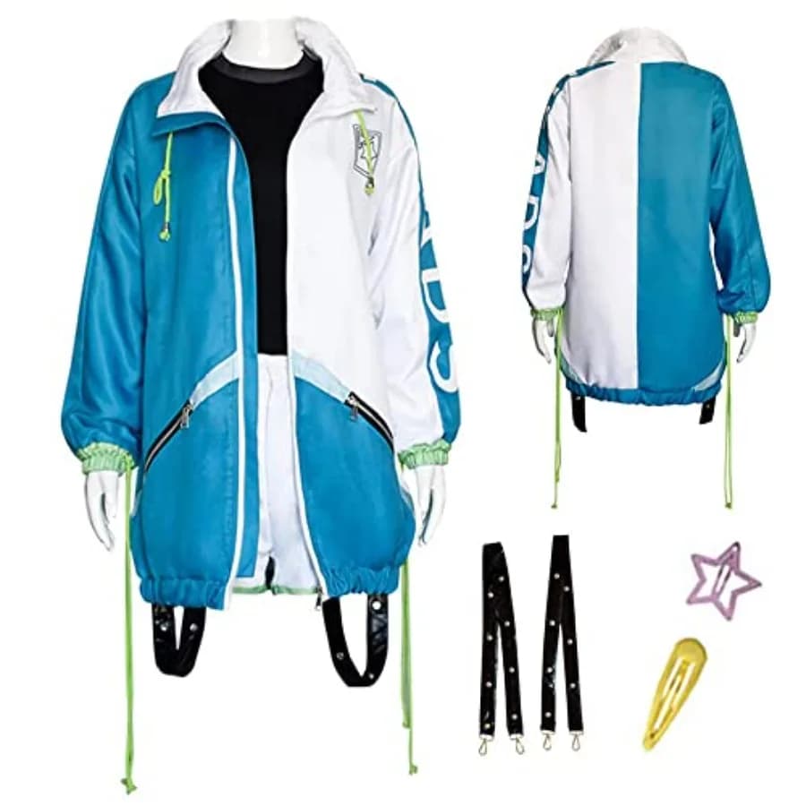 Lmetsky Women Costume Outifit Dress Uniform Jacket Halloween