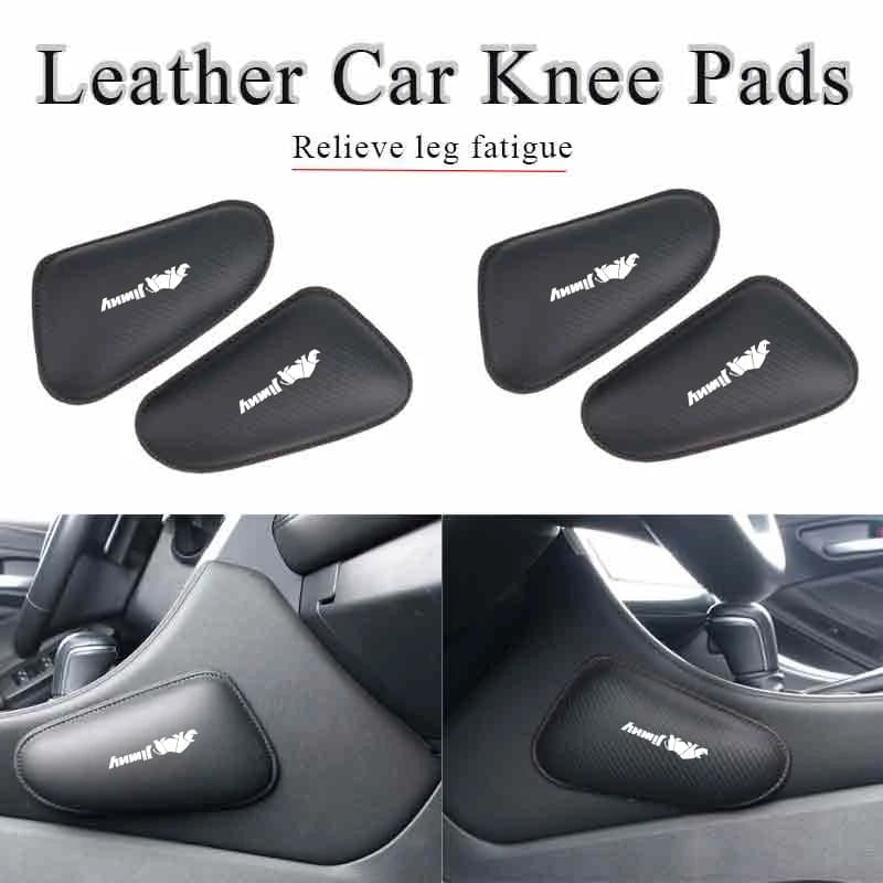 Car Knee Leg Protective Pad Foot Armrest Cushion Cover Accessories For Suzuki Swace Across S-Presso Ertiga Kizashi SX4 S-Cross