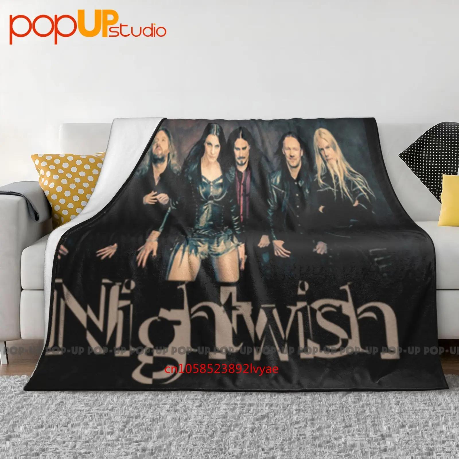 Nightwish Band Members Rara coperta ultra morbida trapunta invernale copridivano