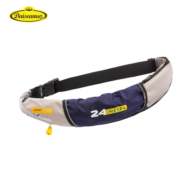 Daiseanuo giubbotto di salvataggio cintura di sicurezza manuale marsupio gonfiabile giubbotto di salvataggio automatico PFD per canoa canottaggio pesca kayak