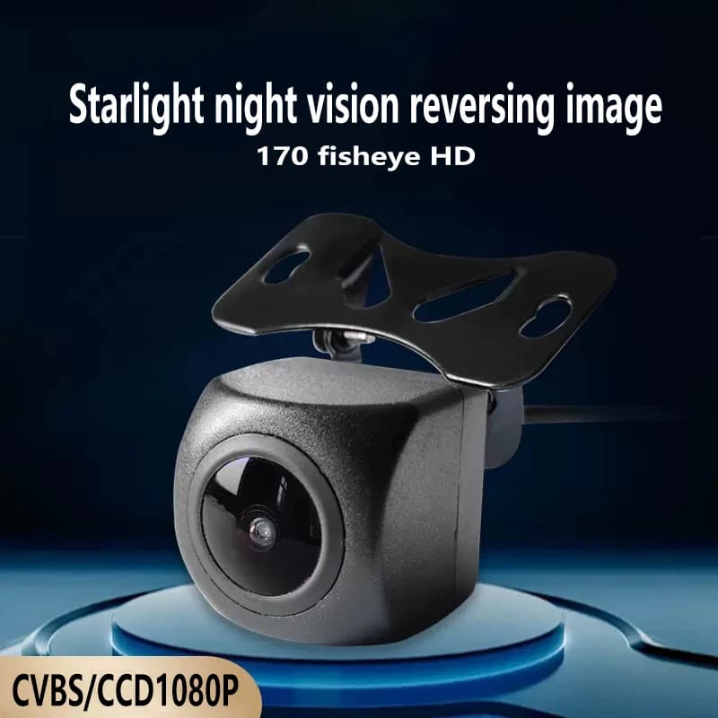Telecamera per retromarcia ad alta definizione con grande schermo Navigazione Android Starlight Visione notturna Telecamera per retromarcia per auto ccd