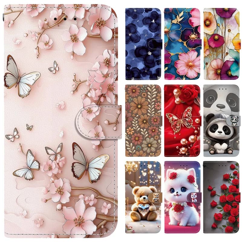 Nord 5 4 CE5 CE4 Custodia in pelle verniciata Flip Cover per Funda OnePlus Nord 5 4 3 2 2T CE5 CE4 Lite CE 2 3 Lite Custodie portafoglio