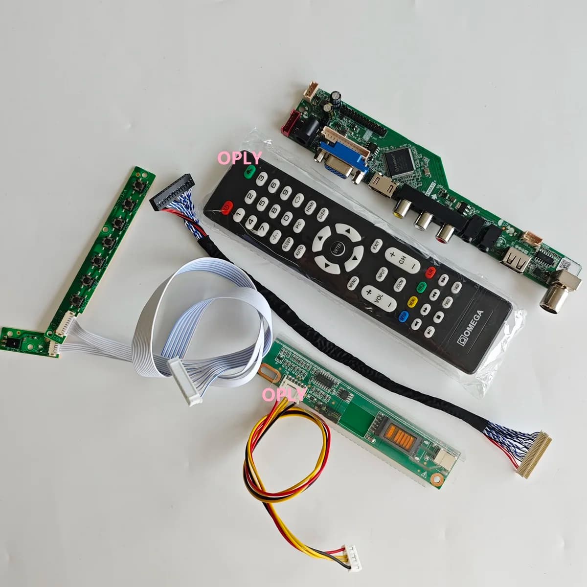 Scheda Controller TV VGA USB HDMI-compatibile RF per B156XW01 LP156WH1-TLA3/TLC1 LP156WH1 15.6 "1366x768 LCD AV Pannello schermo FAI DA TE