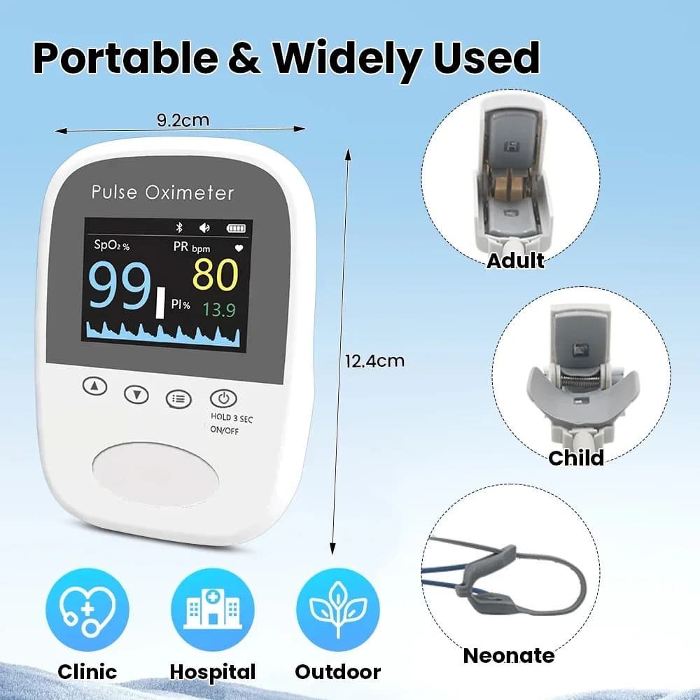 BM1000 Pulse Oximeter Adopts Photoelectric Oxyhemoglobin Inspection Technology Integrated with Capacity Pulse Scanning)