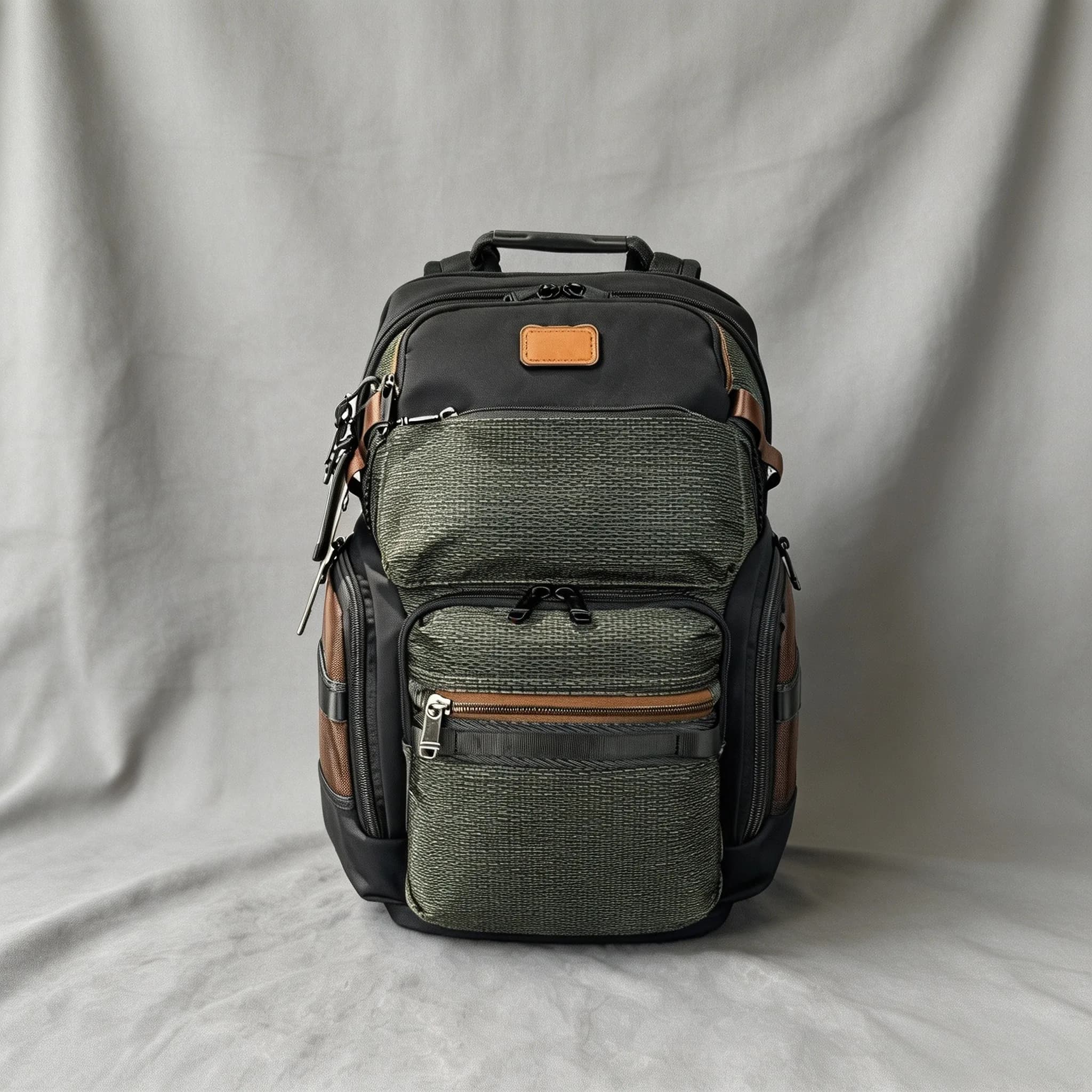 New Nylon Hiking Backpack for Men, Multi-Functional Large Capacity Rucksack for Business & Outdoor Travel