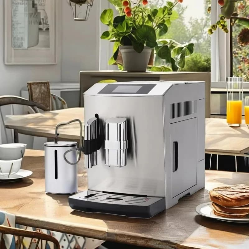 Hot Selling WS-S7 Full Metal Espresso Machine - Fully Automatic 19Bar Milk Can for Hotels Home Outdoor