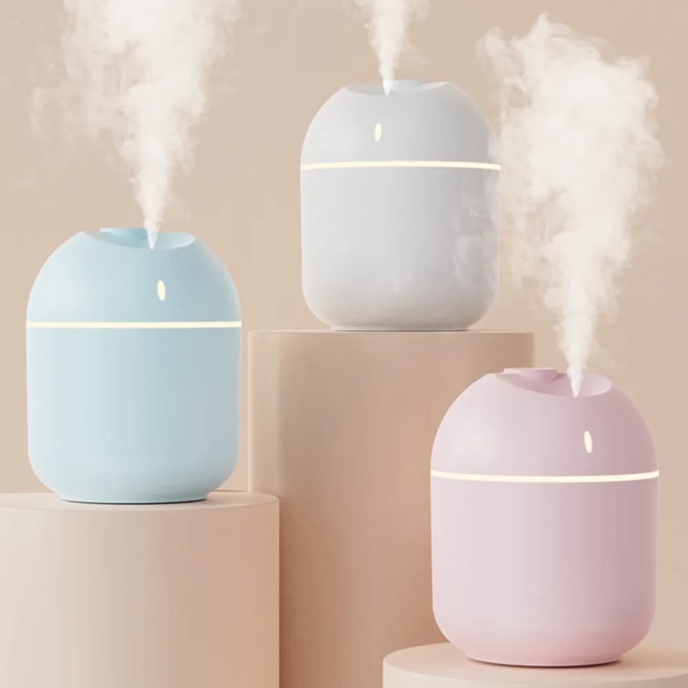 270ML Cool Fog Diffuser LED Night Light Night Light Protect USB Humidifier For Home Office