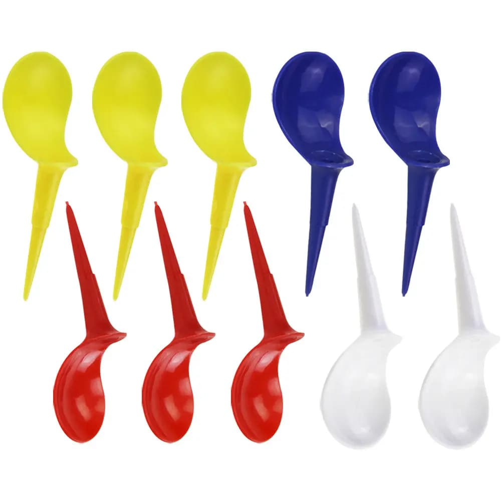 10 Pezzi Tee da Golf Professionali in Plastica, Supporti per Palline da Golf che Riducono il Contatto con la Testa del Mazza per Massima Distanza e Precisione, Leggeri