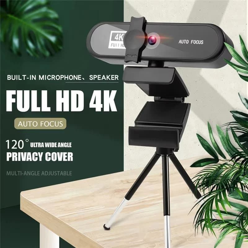 4K conference PC Webcam Auto Focus USB Full HD Network Web Camera Laptop Desktop for meetings in the office Live Webcam4K Drive-free