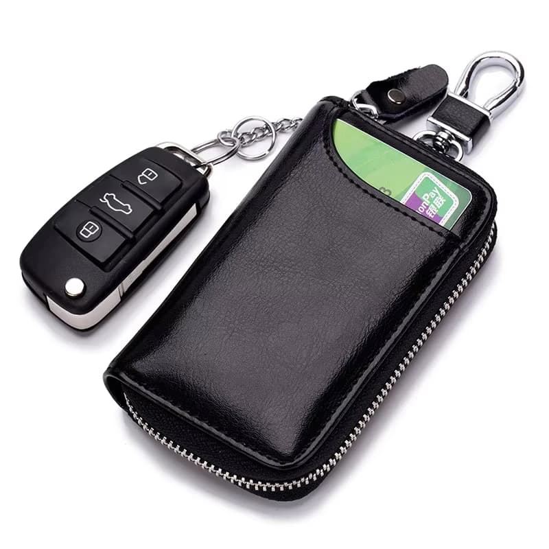 Nuovo portachiavi in pelle portachiavi organizzatore custodia divisa da uomo portachiavi per auto donna governante custodia per chiavi per auto borsa per chiavi di carta