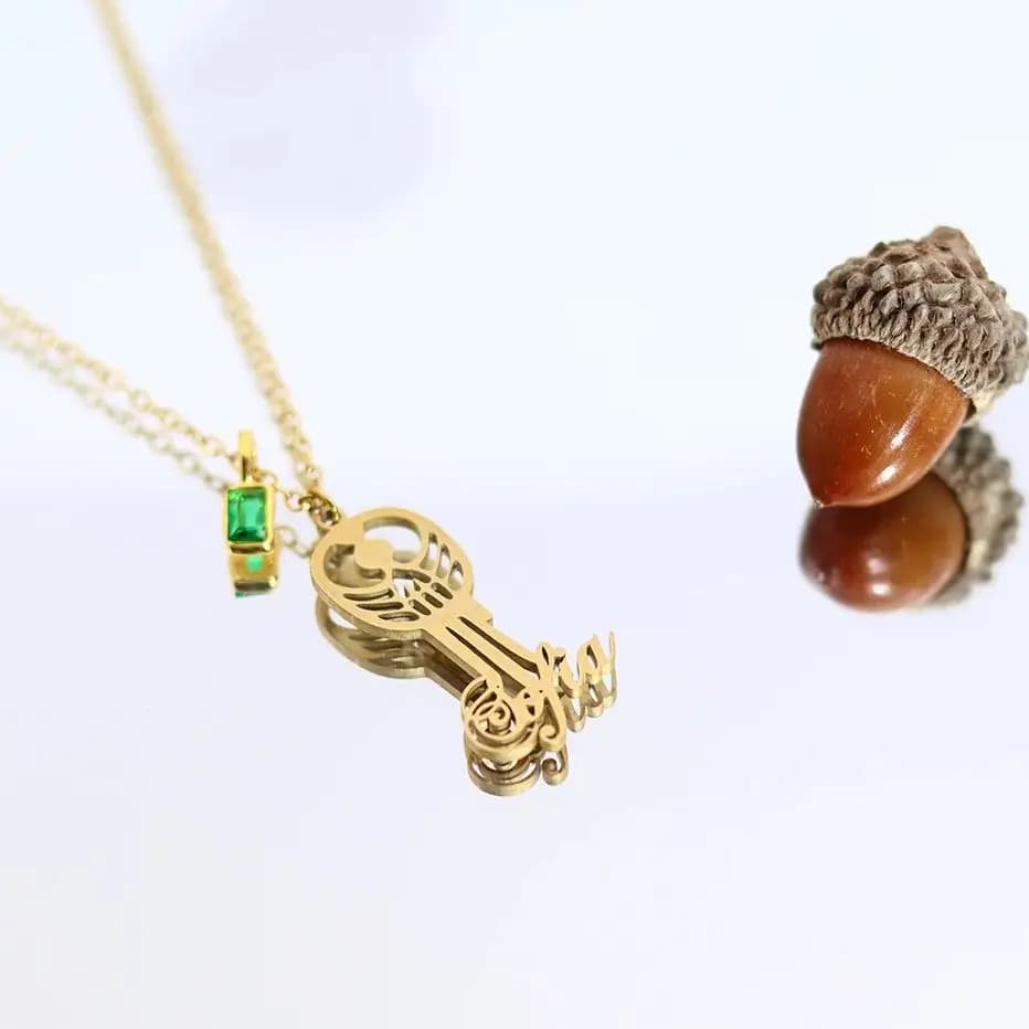 Collana con polpo personalizzata Chandler in acciaio inossidabile oro e argento, graziosa catena a clavicola con animale marino, gioiello regalo per donne e ragazze