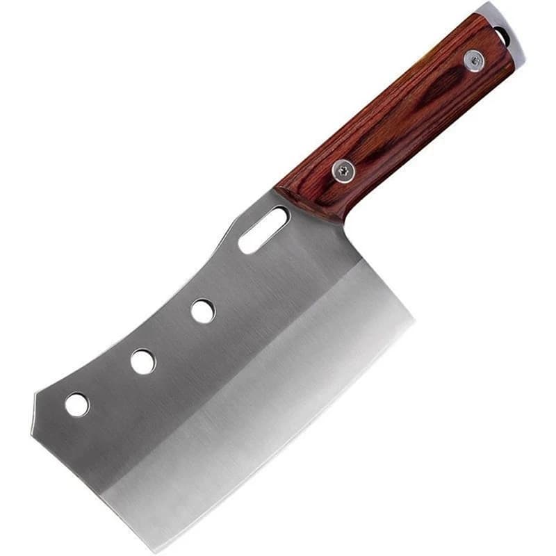 Coltello da cucina piccolo per mannaia per verdure, affilato e leggero, per carne da donna, coltello completo, coltello da cucina portatile per tagliare i pesci