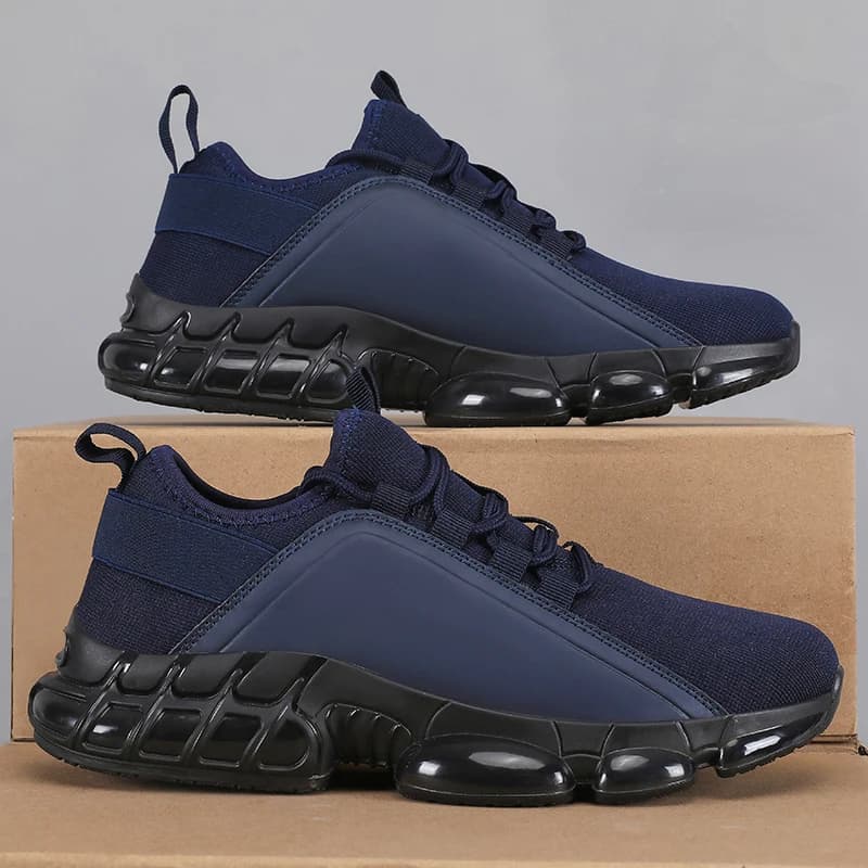 Scarpe da ginnastica casual da uomo 2025 Nuova maglia traspirante leggera antiscivolo da jogging all'aperto da passeggio scarpe sportive da tennis per uomo