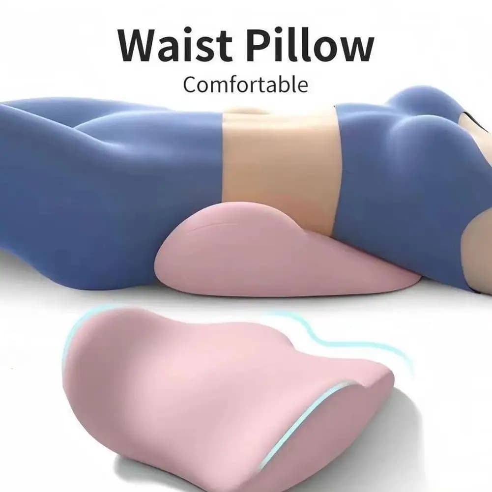 Cuscino Lombare Speciale per il Sonno, Ergonomico e Morbido in Memory Foam, Supporto Lombare per Letto e Protezione da Protrusioni