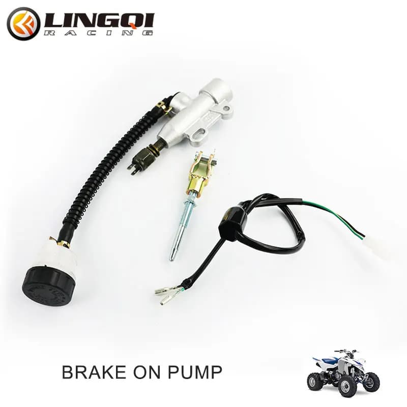 Strumenti per parti del motociclo Freni in lega di alluminio Pompa superiore universale per sistema frenante a disco Dirt Pit Bike Accessori moto
