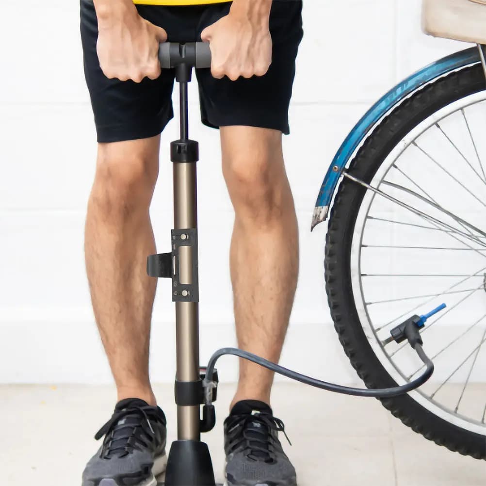 Supporto Portatile per Pompa Bici, Clip Fissaggio Telaio per Pompa Bicicletta, Morsetto per Bici da Corsa e Mountain Bike