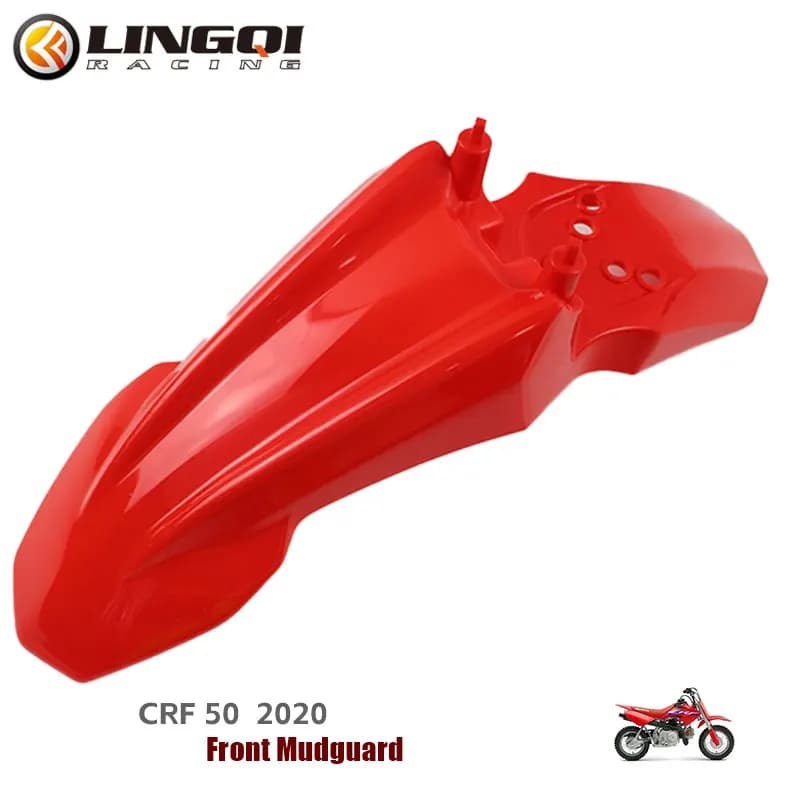LINGQI CRF50 Parafango Anteriore Moto Pit Dirt Bike Corpo In Plastica Parti di Copertura Paraspruzzi per CRF 50 2022 KAYO TS Accessori