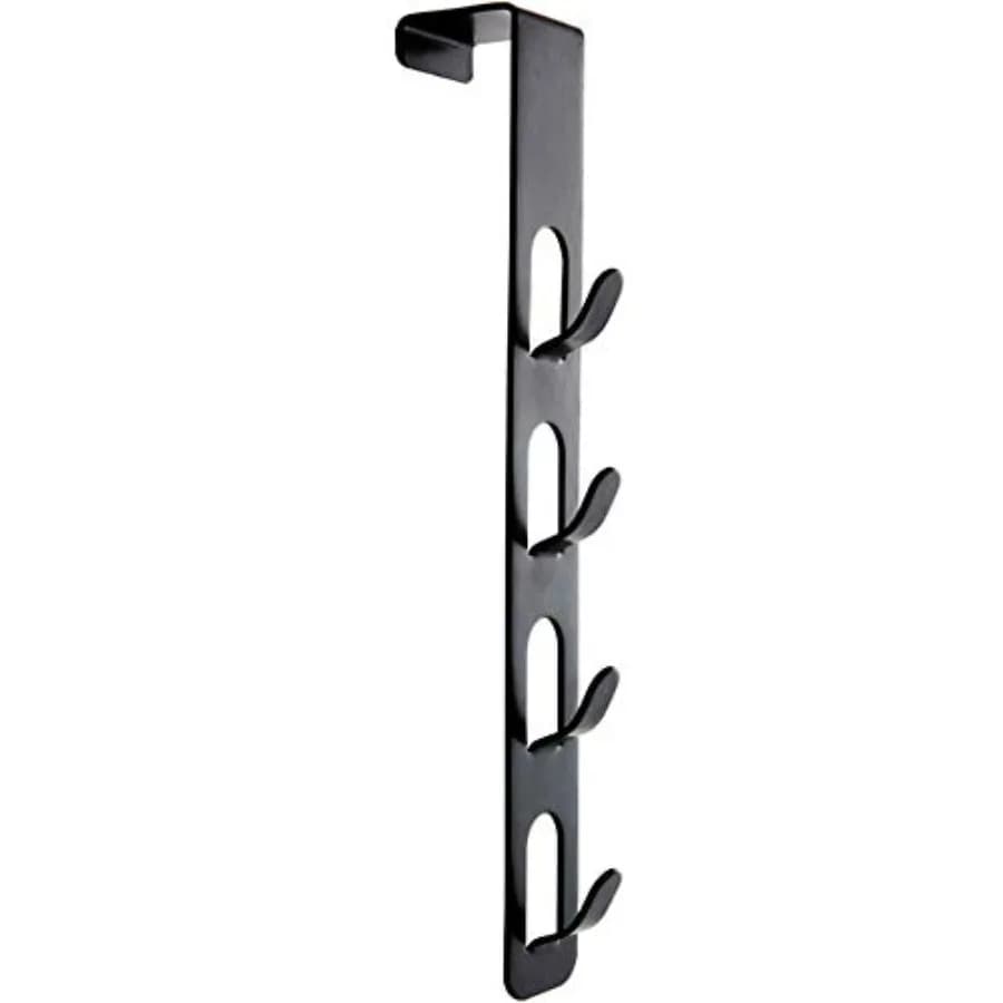 4 Layers Metal Hats Hanger, Strong Vertical Coat Hook, Bag Rack for Hanging Bags Jams Scarf Keys and More