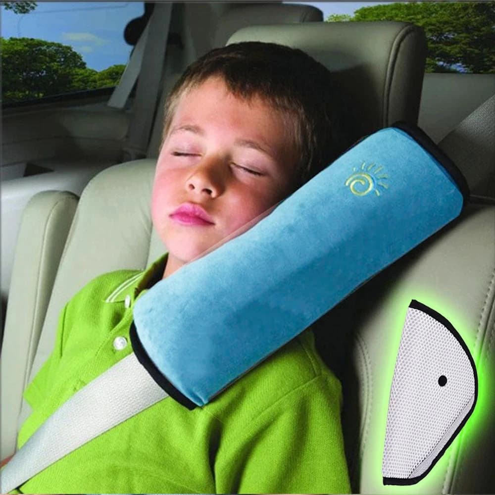 Children's Strap Safety Belt for Indoor Car Cushion for Breast Protection Bearing for Kids Universal Safety Car Seat