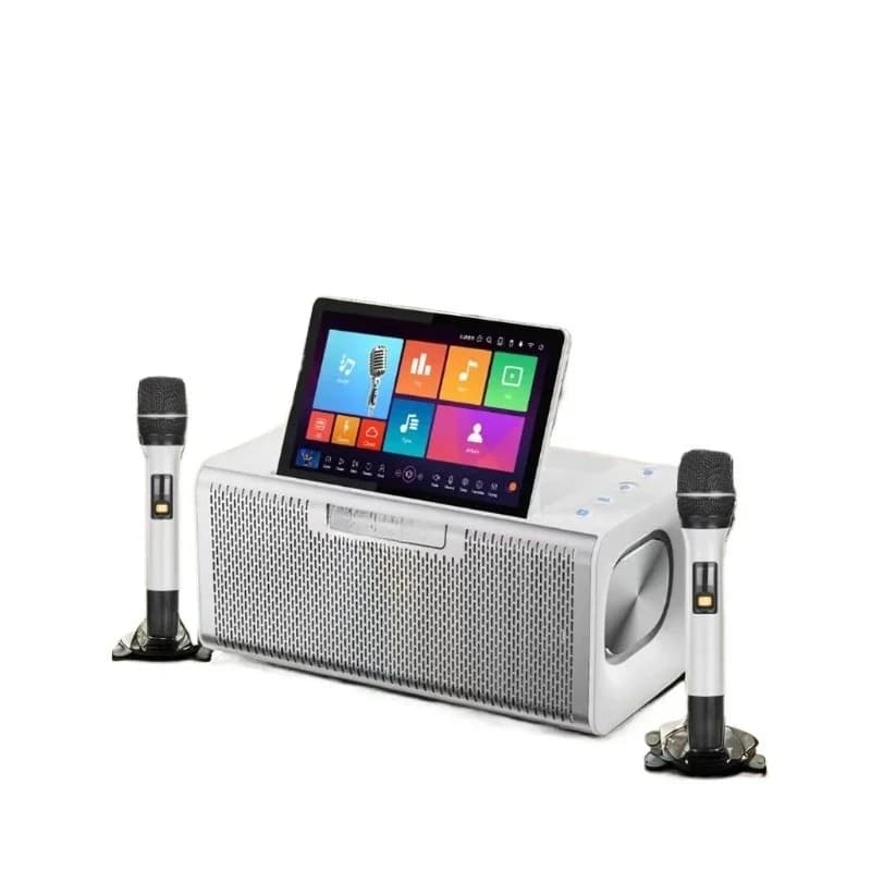 All-in-One KTV Touch Screen Wireless Smart Party Bluetooth Sistema Android Potente altoparlante per lettore karaoke