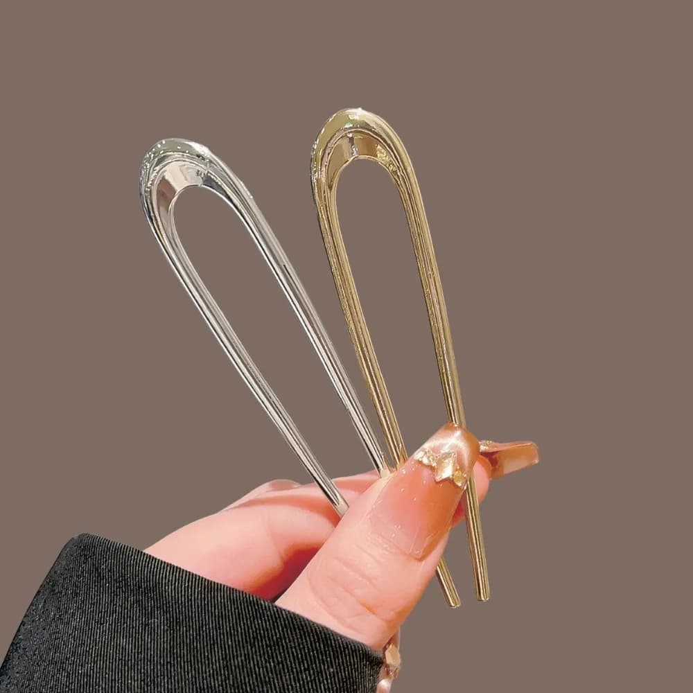 Minimalist and refined alloy hair clip, versatile for everyday use, parties and Hanfu, hair accessories, ideal gift