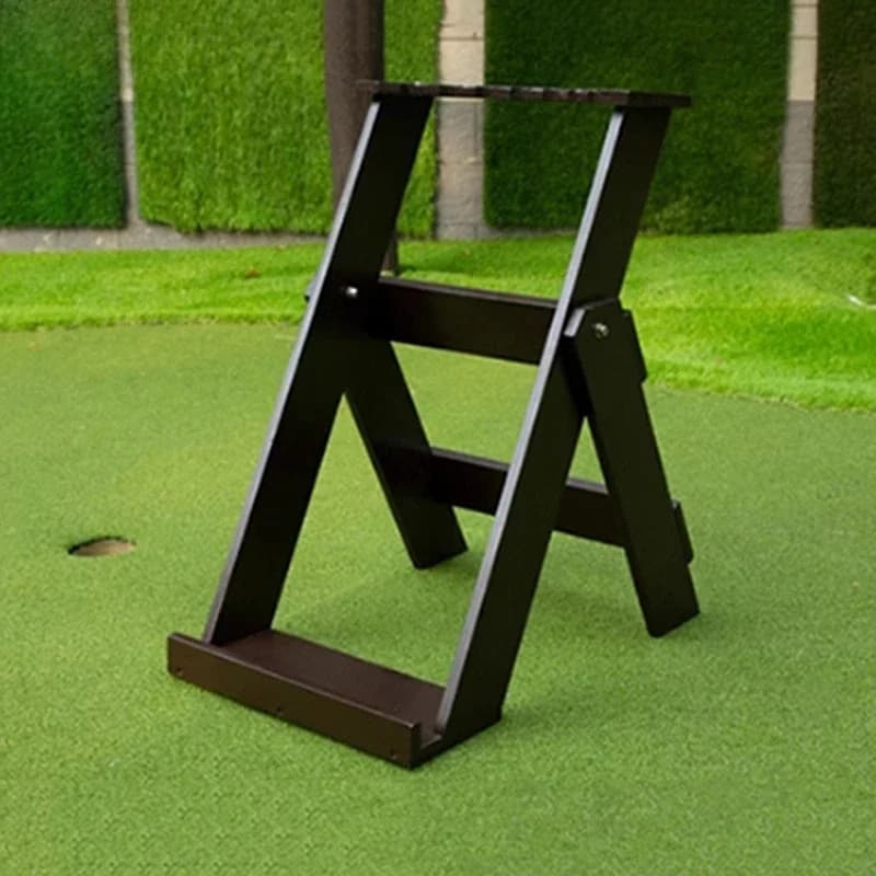 scaffale per il posizionamento delle mazze da golf pratico scaffale multifunzionale per riporre le mazze per sacchi di palline espositore per mazze di guida