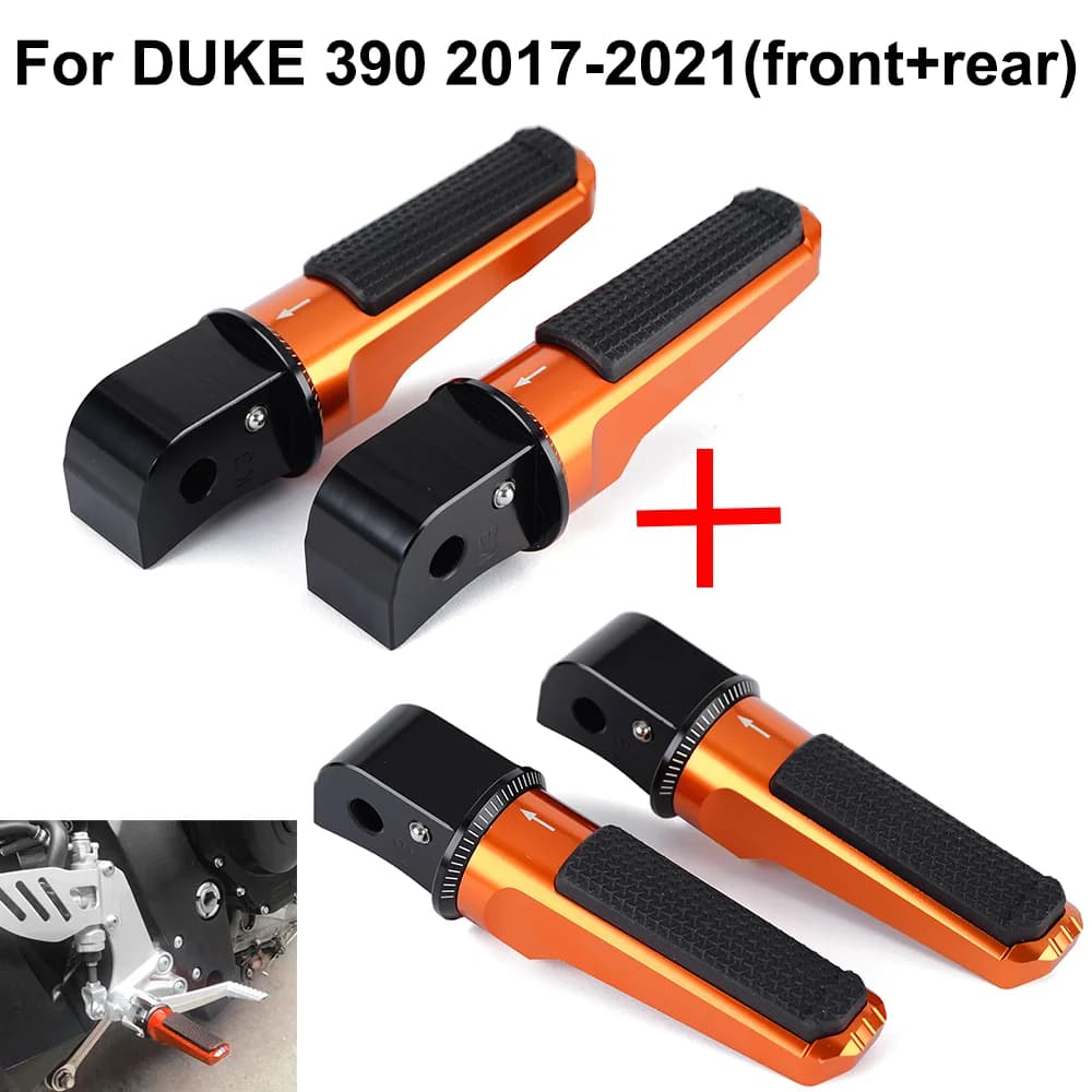 Per KTM 1290 SUPERDUKE SUPER DUKE 1290 R GT 2016-2020 Anteriore Posteriore Pedane Pedale Poggiapiedi Set