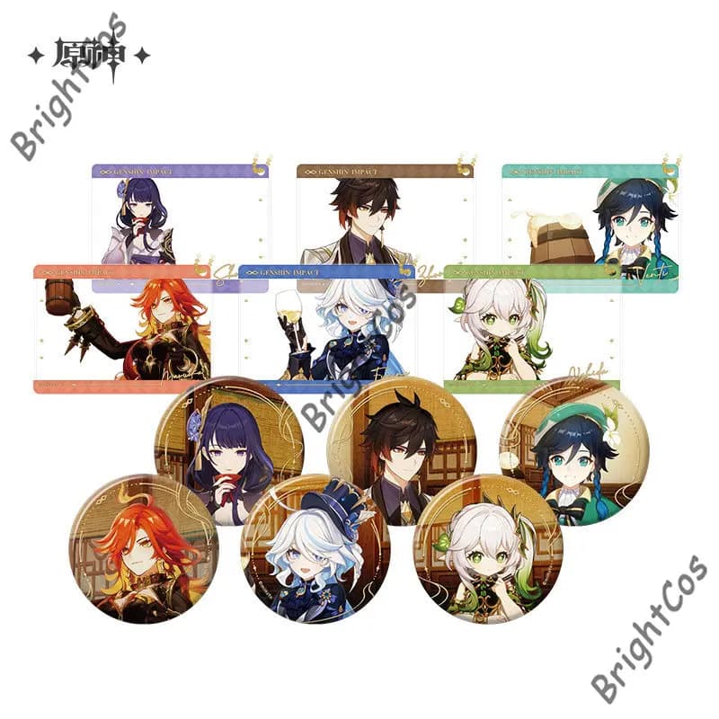[Merchandising ufficiale] Prevendita Genshin Impact The Long Way Home Badge e ciondolo per carte fotografiche Spedisci nel 2026.04 Si prega di prolungare il tempo Preordine