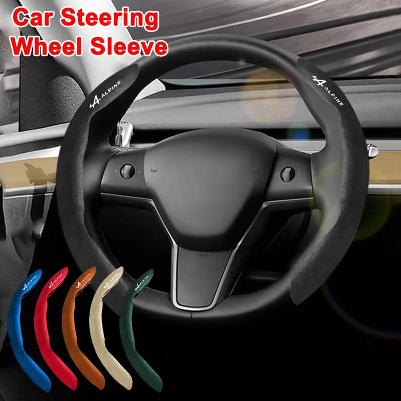 Anti-slip suede cover for Alpine A290 GTS A110 Espace Austral Duster Lodgy Spring Koleos Captur