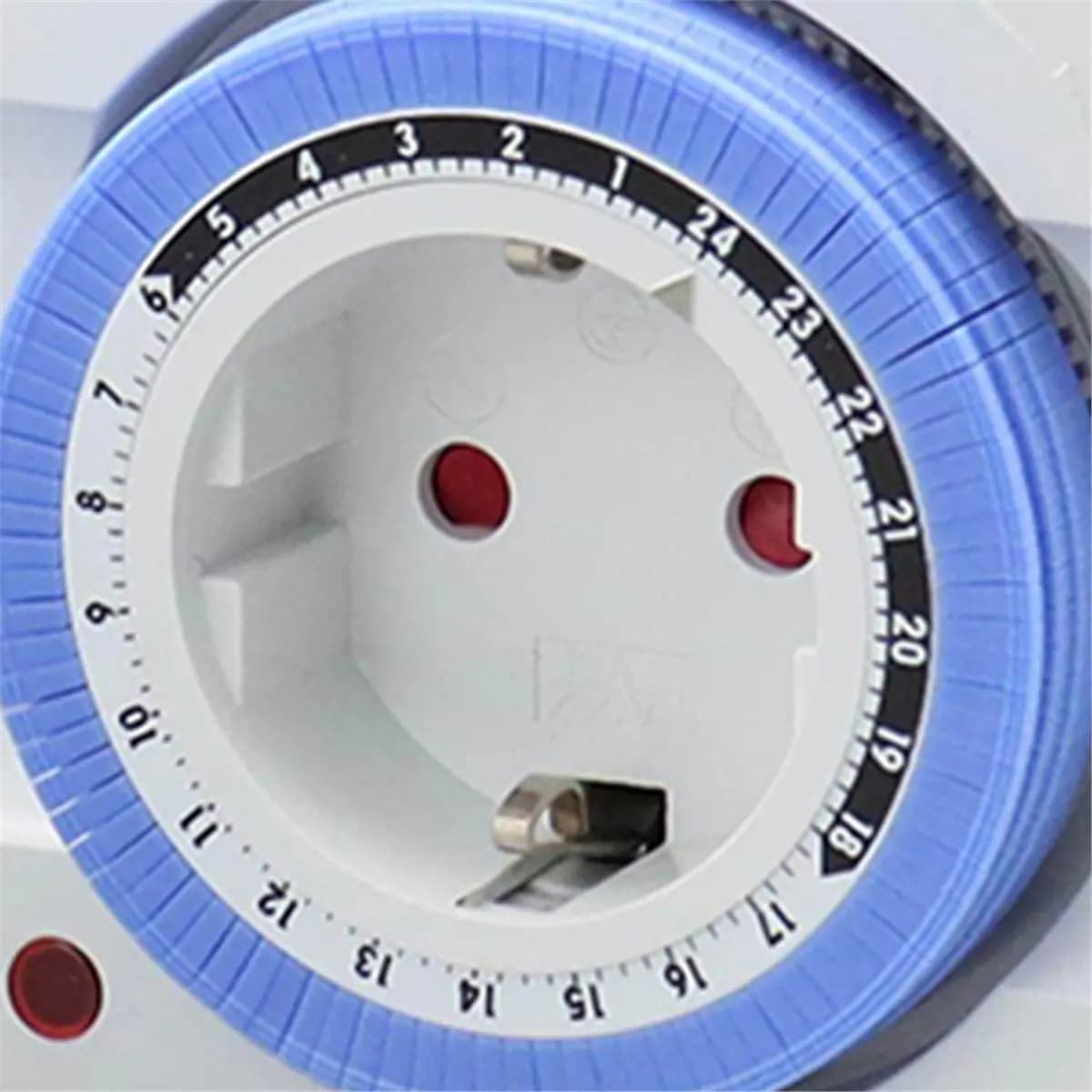 828 Mega Sale Timer Switch EU Timer Plug in Mechanical Grounded Programmable Smart Countdown Switch Socket Indoor Auto Power Off