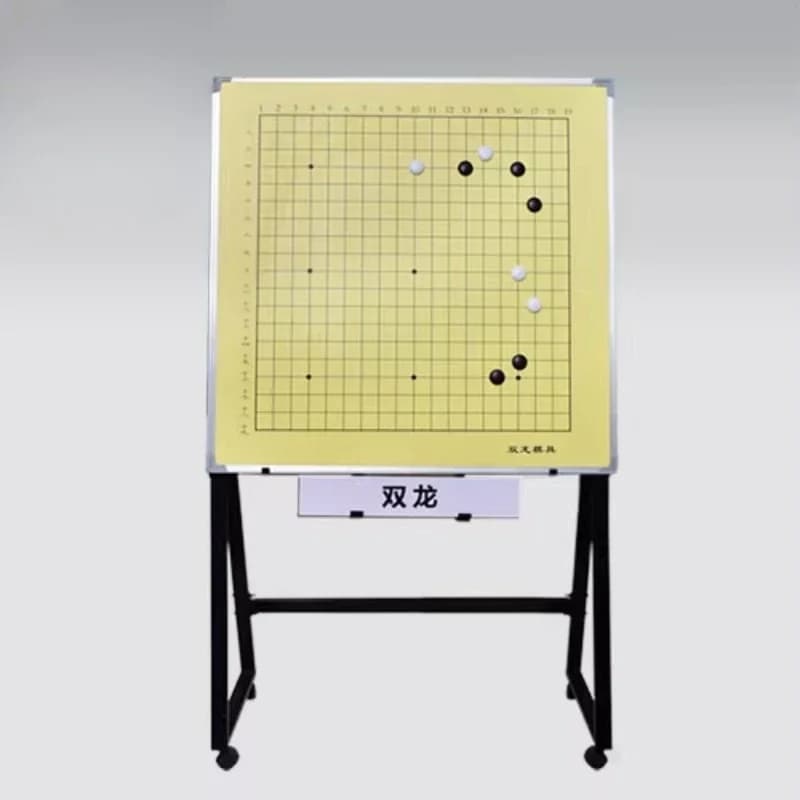 Set da 1 m con scacchiera magnetica didattica grande, magneti da appendere per scacchi e dama