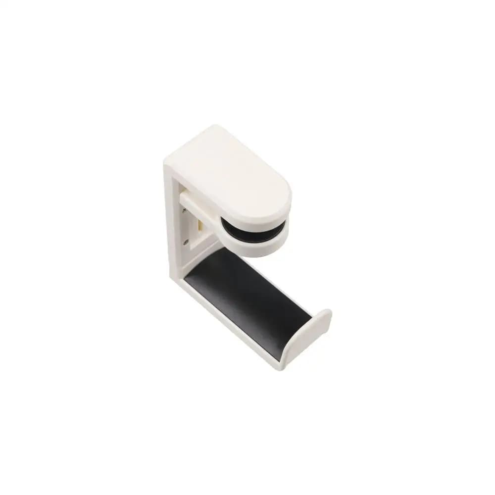 Practical Drilling Free Headset Holder Adjustable Non Slip Headphone Stand Space Saving 360° Rotating Desk Hanger Hook Home