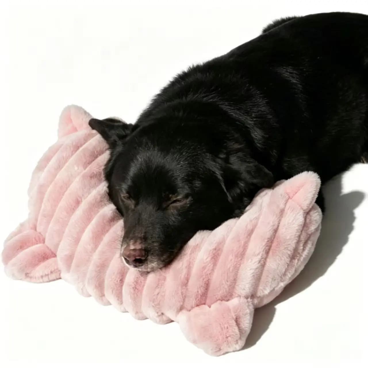 New Pet Dog U-Shaped Sleeping Pillow Soft Soothing Plush Neck Guard Comfort Pet Supplies for Dogs