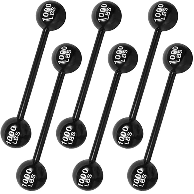 Inflatable Dumbbell Prop Blow Up Toys For Kids Christmas Gifts Halloween Fake Weights Cosplay Party Supplies Carnival Fun