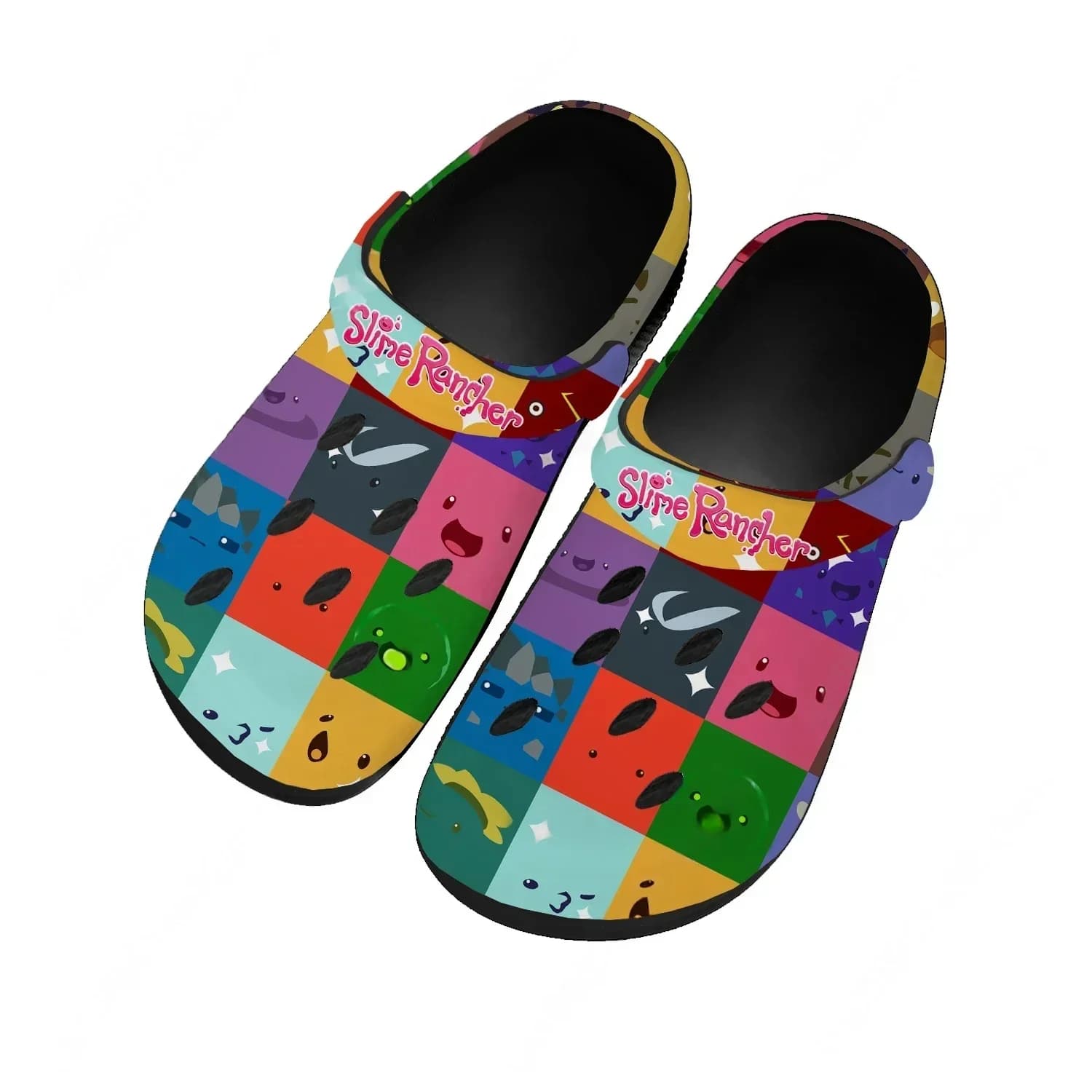 Slime Rancher Water Shoes Men Women Teenager Comfortable Home Garden Clogs Custom Sandals Beach Breathable Hole Slippers