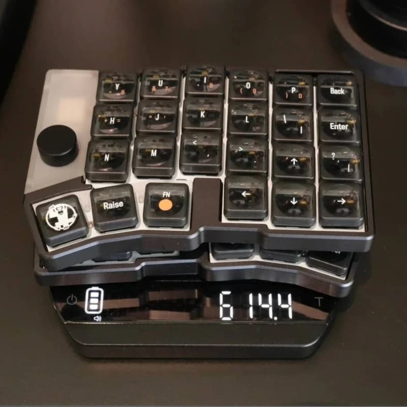 Vendite calde NUOVO Cornix Split Tastiera Bluetooth personalizzata Wired CNC Shell VIAL Cambiando la chiave Kaih Choc V2 asse Tastiera ergonomica