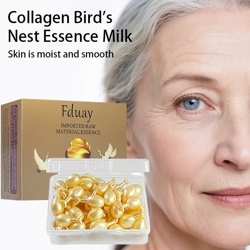 Essence Capsules - Moisturizing and Nourishing Skincare Fragrance Gel Capsules; Collagen and Retinol Multi-Effect Firming Capsul