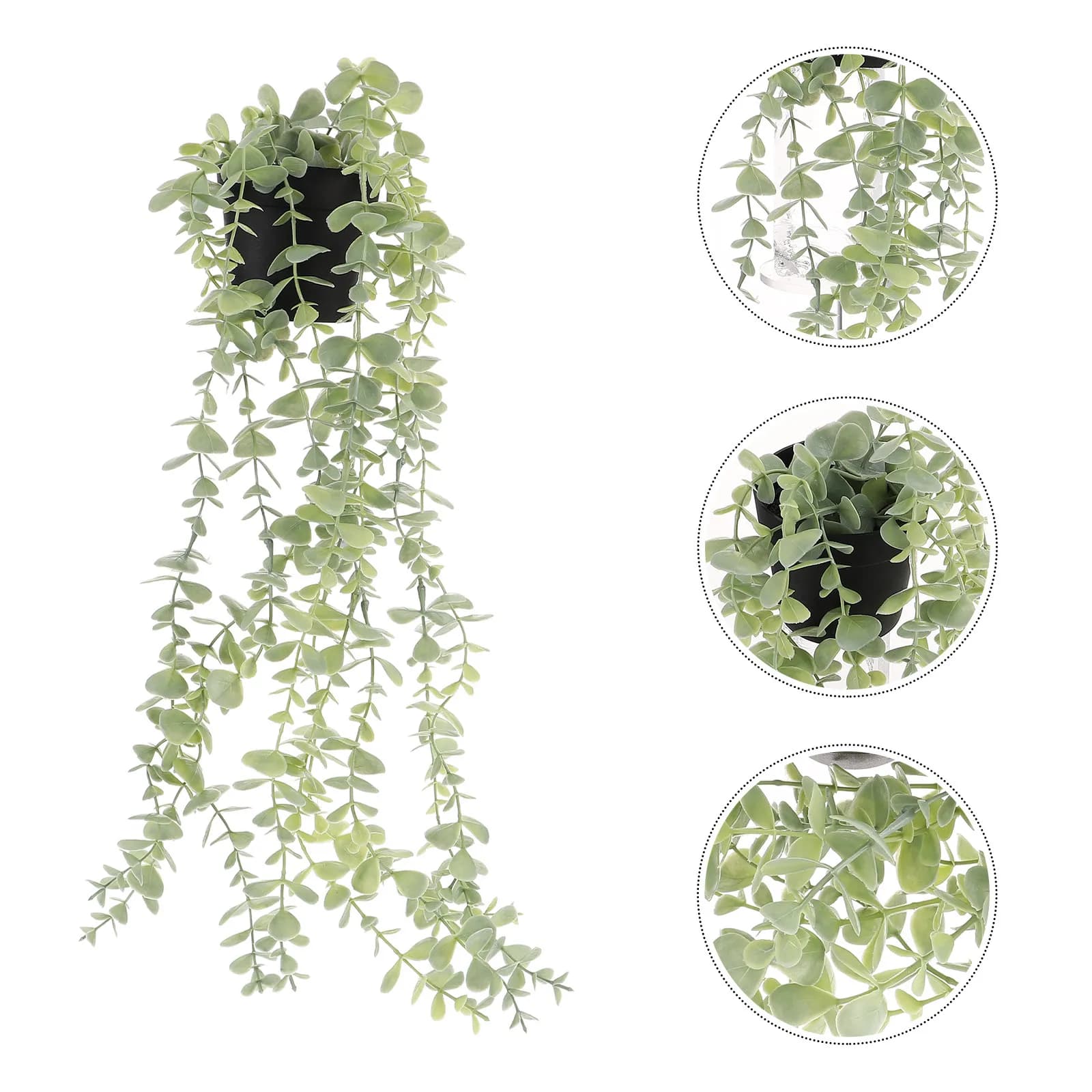Artificial Wall Plant, Realistic Pendant Decoration, Rattan Simulation for Home, Garden, External Fence
