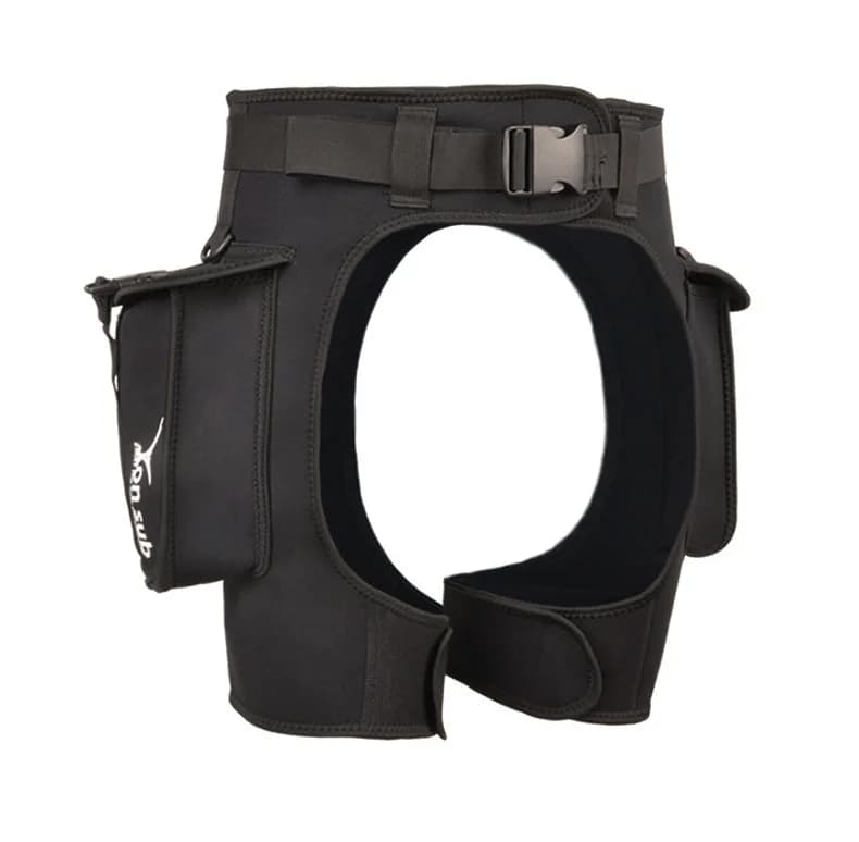 Pantaloni corti da muta da 2,5 mm Pantaloncini elasticizzati da sub per uomo e donna con tasche e cintura in vita regolabile con fibbia a sgancio rapido