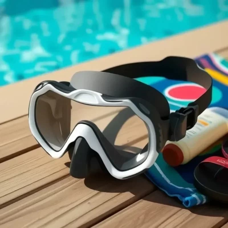 Professional Silicone Swimwear Soft Silicone Glasses Waterproof UV Glasses for Men and Women