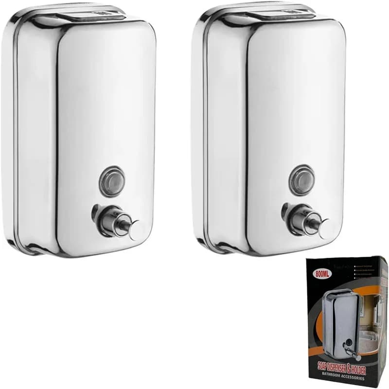 Dispenser di shampoo da bagno da 500 ml Dispenser di sapone manuale a parete Disinfettante per le mani Gel doccia Contenitore per dispenser di liquidi doccia