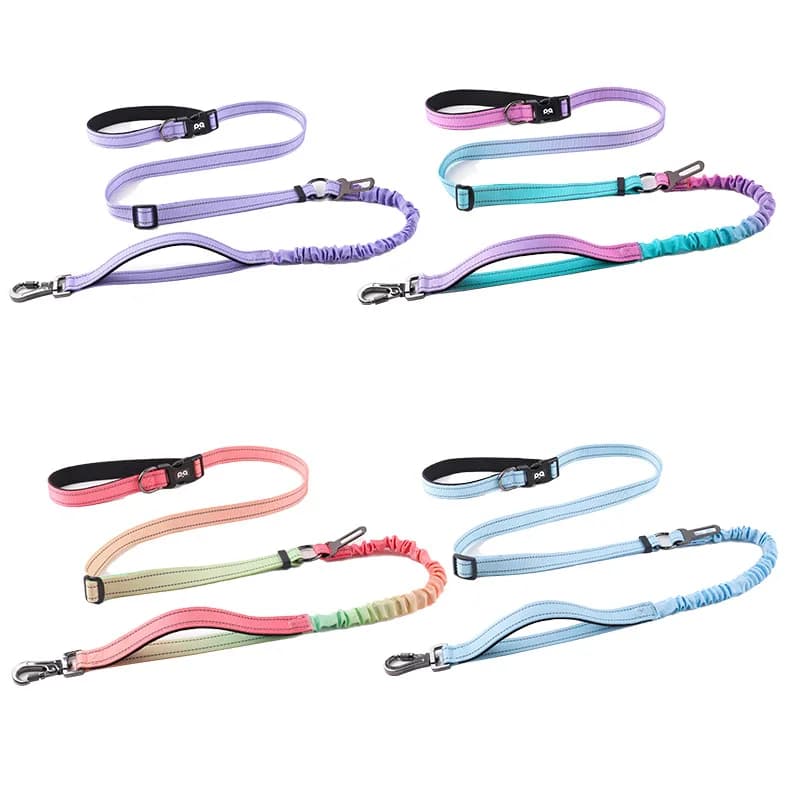 Anti-deflagrant dogs for domestic animals, shoulder strap racing leashes, hands free, dog leashes and dog belts