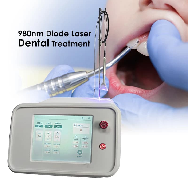 CE Approved Dental Device for Whitening and Lifting from Tooth Pain, Treatment of Soft Fabrics