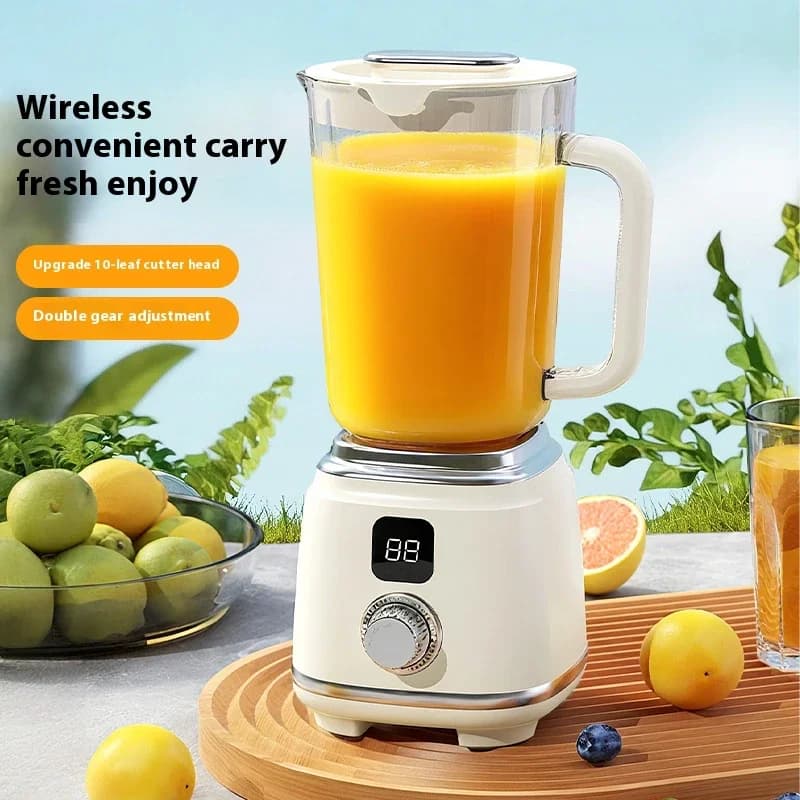 Portable Electric Spremygrumi Frullatore for Fresh Fruit 10 Blades 600ML Multi-functional Spremygrumi Ice Frantoio Frullatore for Home Kitchen Tools