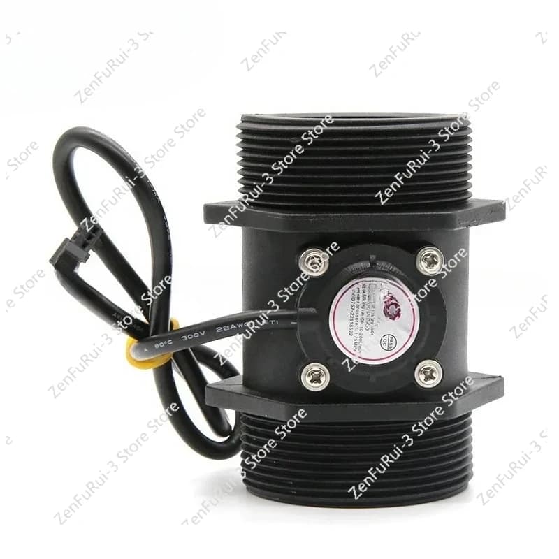 Nuovo sensore elettronico di flusso d'acqua personalizzato YF-DN50 con cavo impermeabile epossidico sigillato DC3.5-24V Rilevamento di flusso di grandi dimensioni 10-200l