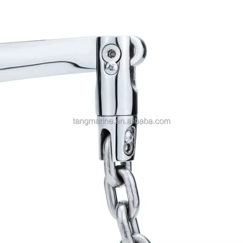 STLF Nuovo connettore di ancoraggio doppio girevole in acciaio inossidabile 316 Accessorio hardware marino per ancoraggi e catene per barche