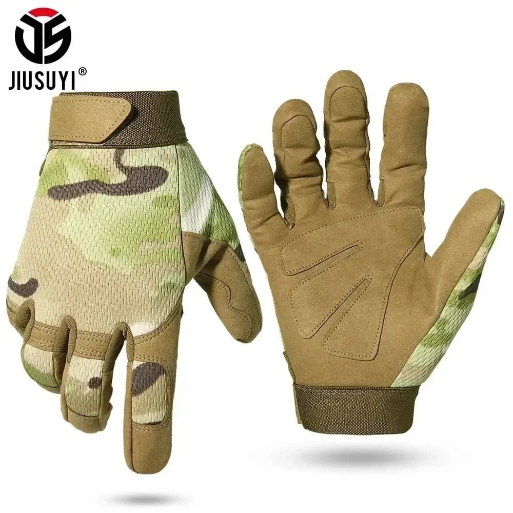 Airsoft Tiro Paintball Outdoor Cycling Tactical Gloves Hunting Sport Fighting Machining Machining Light Man