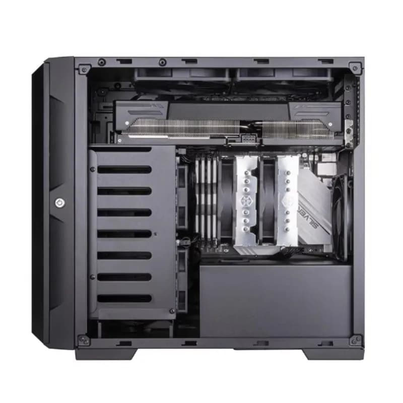 CS382 Micro‑ATX NAS Storage Case Hot‑swappable Design New Style Server Chassis