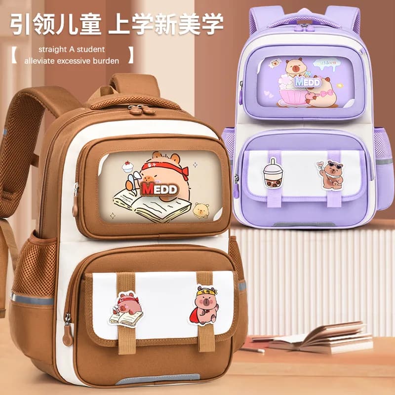 waterproof Children School Bags Girls boys Primary school backpack Orthopedic Backpack schoolbag kids book bag Mochila Infantil