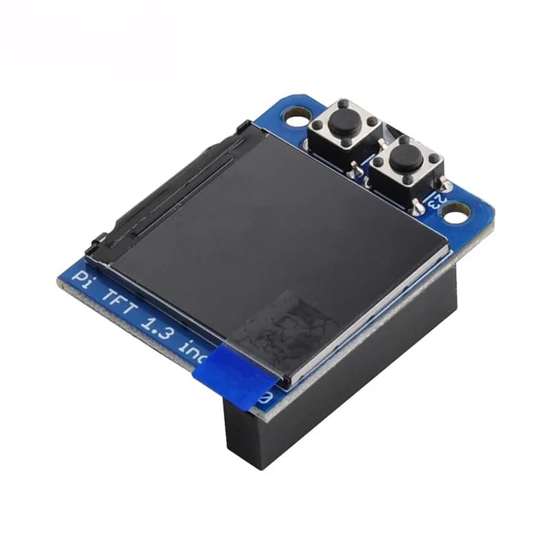 Mini PiTFT 1.3" 1.3 pollici TFT a colori 240x240 Pixel Display IPS aggiuntivo per Raspberry Pi 3.3V SPI ST7789